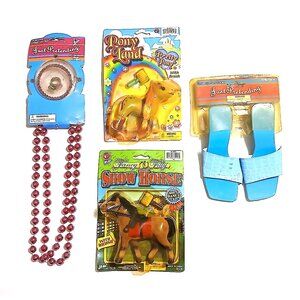 Vintage 90s Kids Dress Up & Pony Toy Lot – New Old Stock – Just Pretending